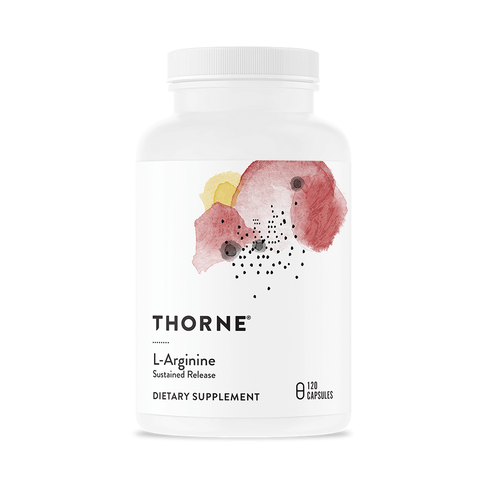 Thorne L-Arginine - Sustained Release 120 Capsules (formally Perfusia-SR)