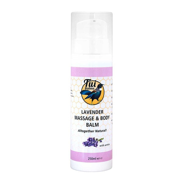 Tui Balms Lavender Massage & Body Balm Pump Bottle 250ml