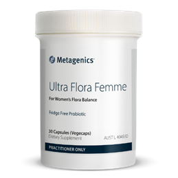 Metagenics Ultra Flora Women's Probiotic 30 capsules (Formally  Ultra Flora Femme)