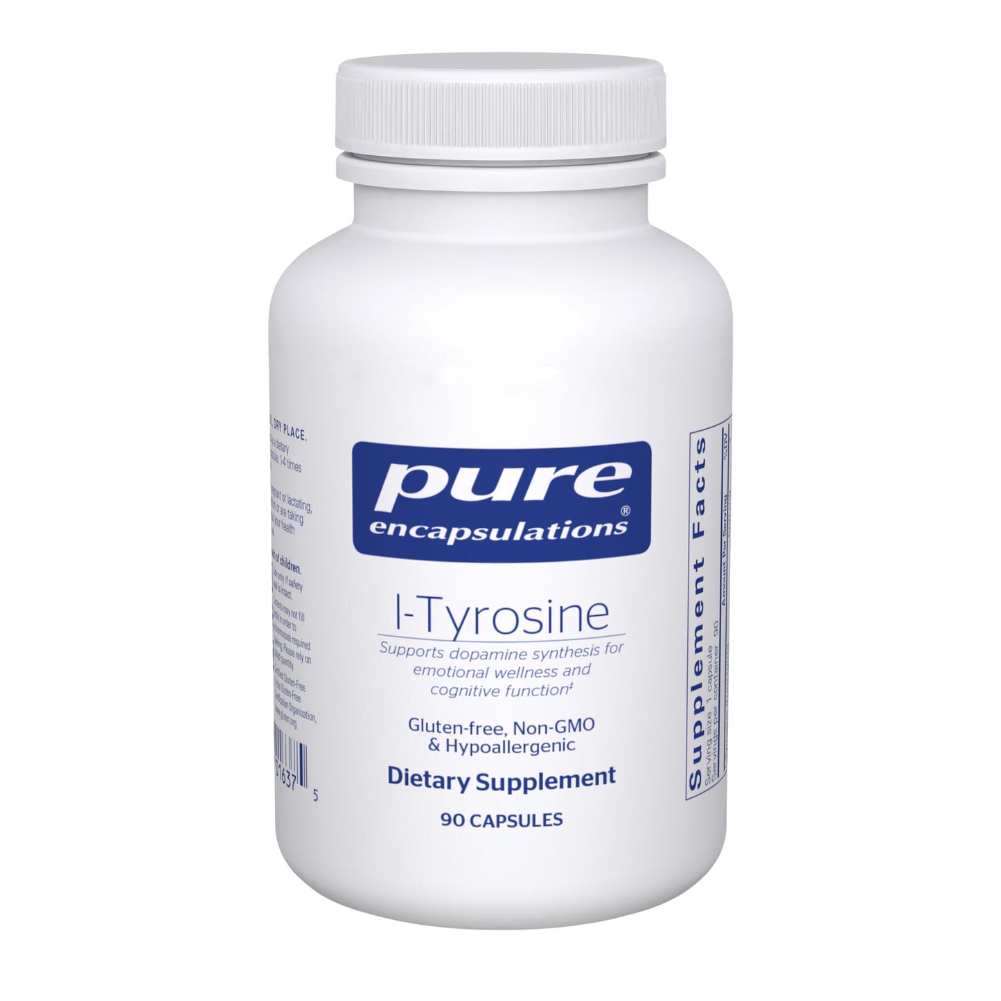 Pure Encapsulations L-Tyrosine 90 capsules