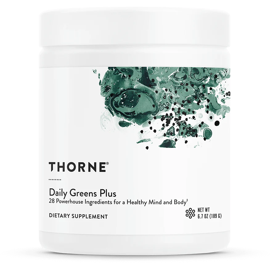 Thorne Daily Greens Plus 189 grams (30 serves)