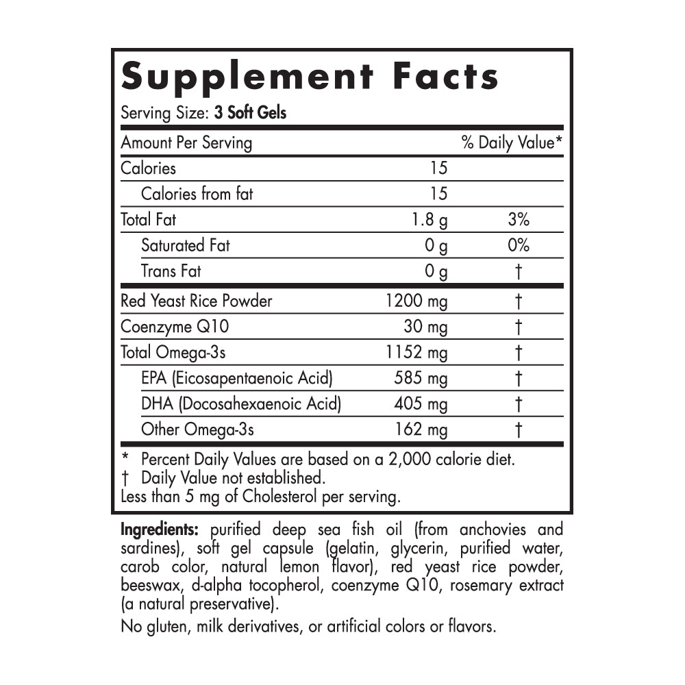 Nordic Naturals ProOmega LDL 180 Softgels