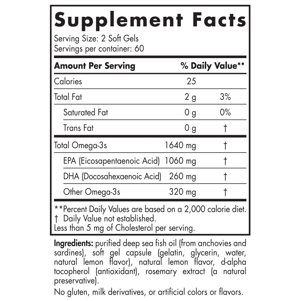 Nordic Naturals ProEPA Xtra 120 Softgels