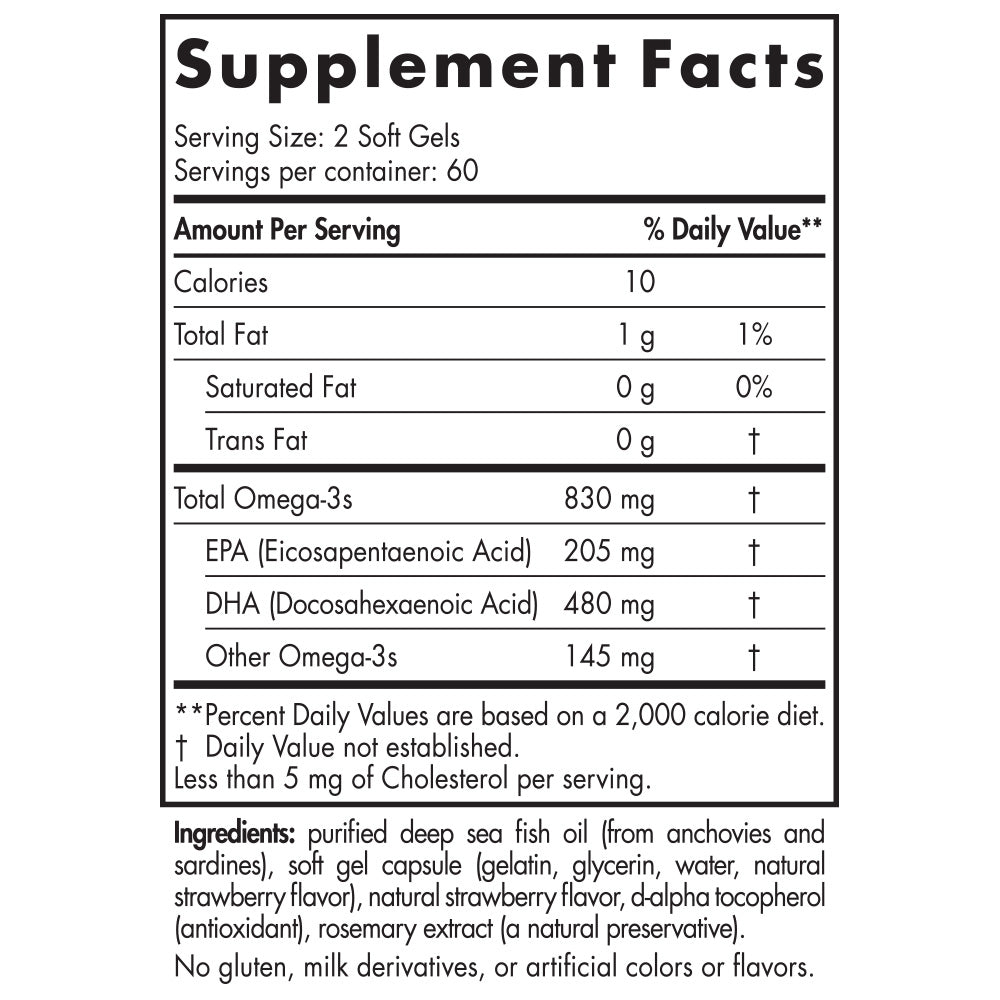 Nordic Naturals ProDHA 120 Softgel