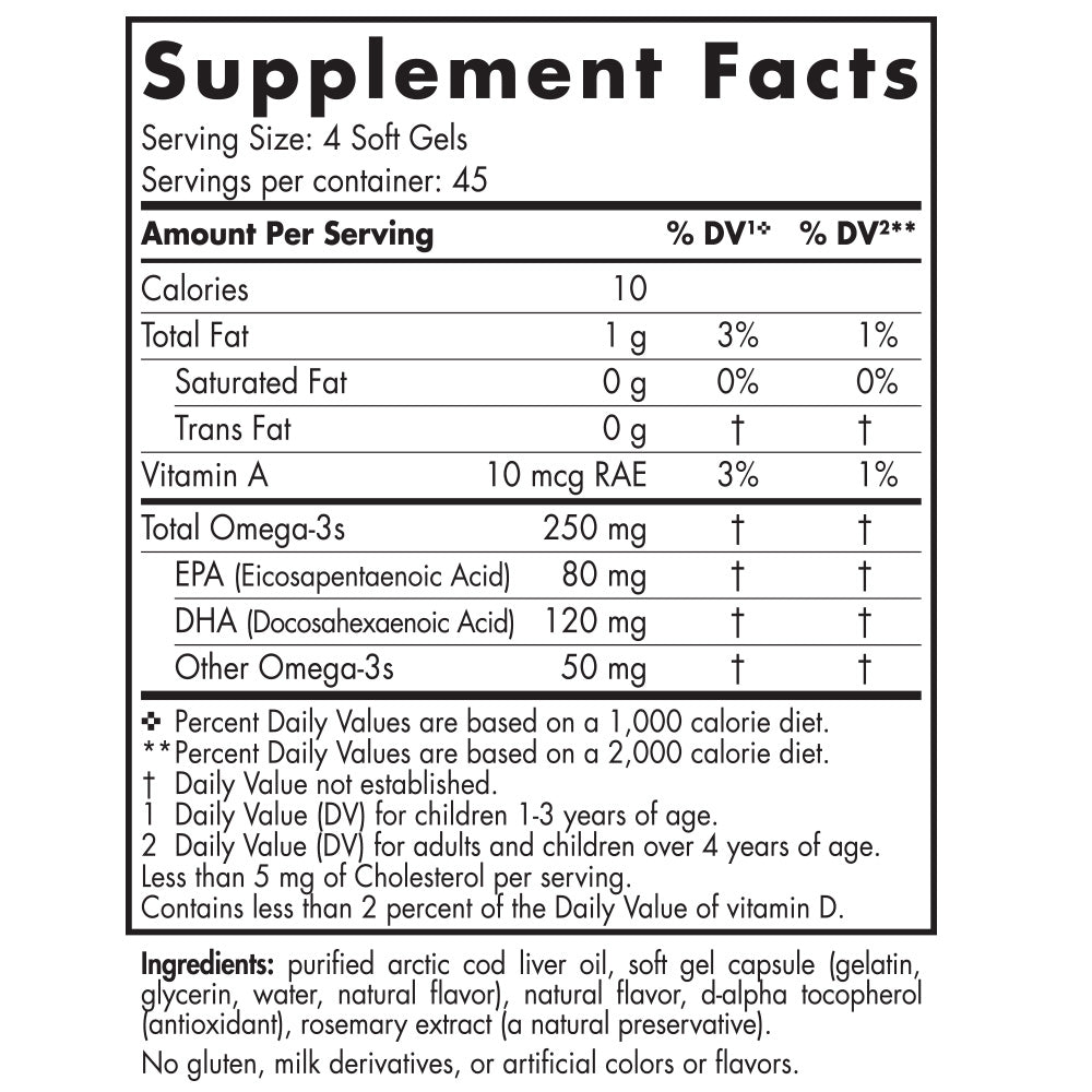 Nordic Naturals DHA Junior 180 Softgels