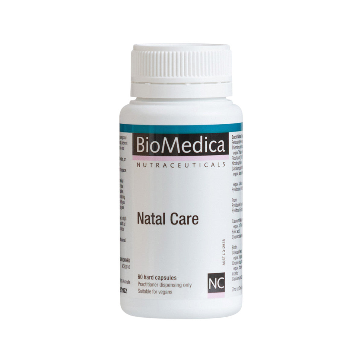 BioMedica Natal Care (New Formula) 60 hard capsules