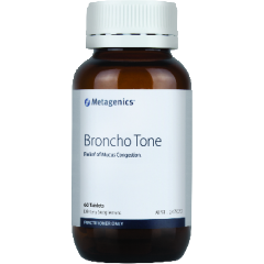 Metagenics Broncho Tone 60 tabs *DISCONTINUED*