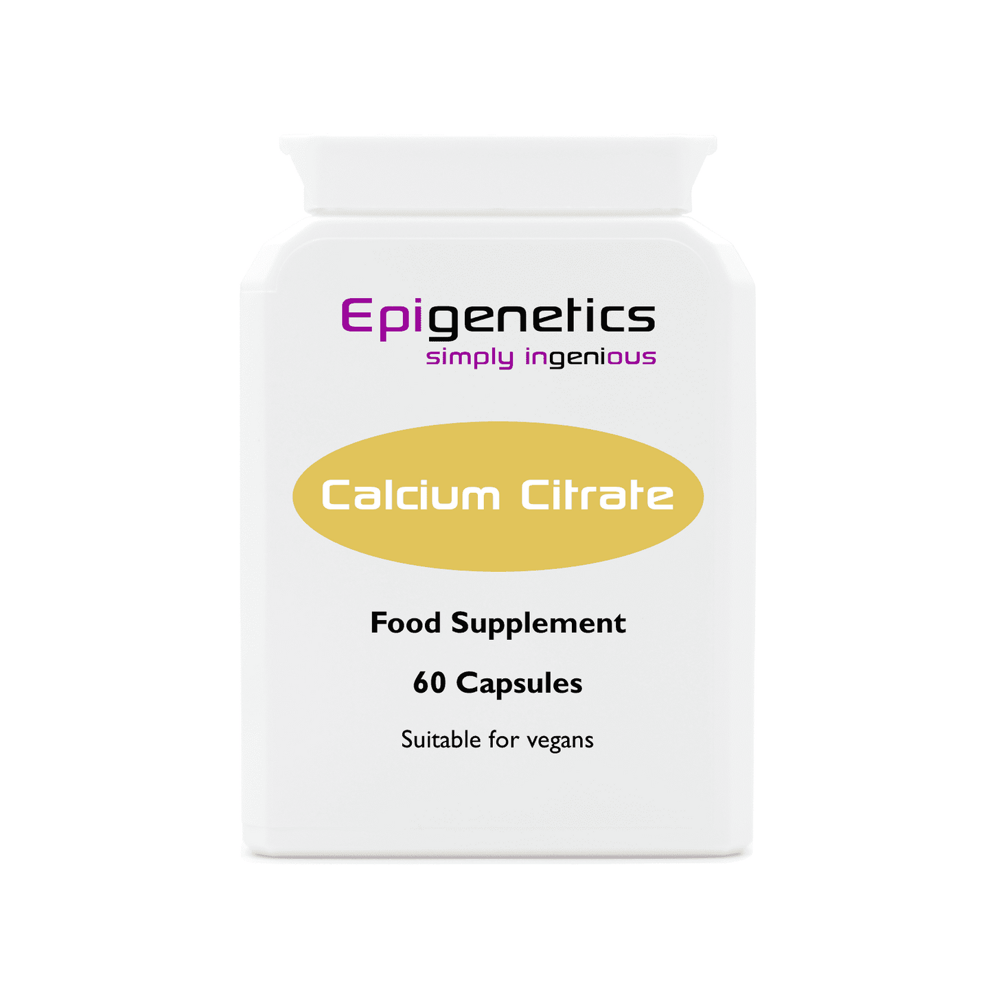 Epigenetics Calcium Citrate 60 Caps