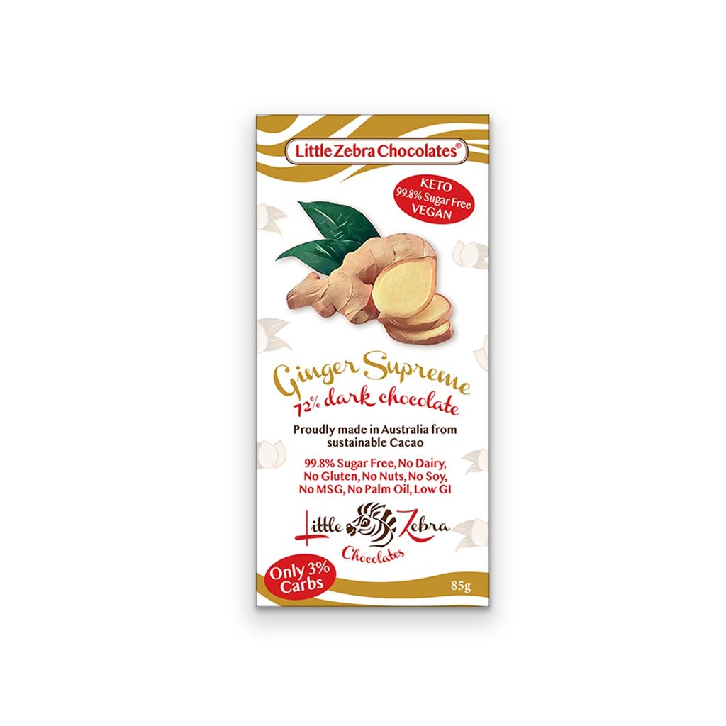 Little Zebra Chocolates - Chocolate Bar 85g