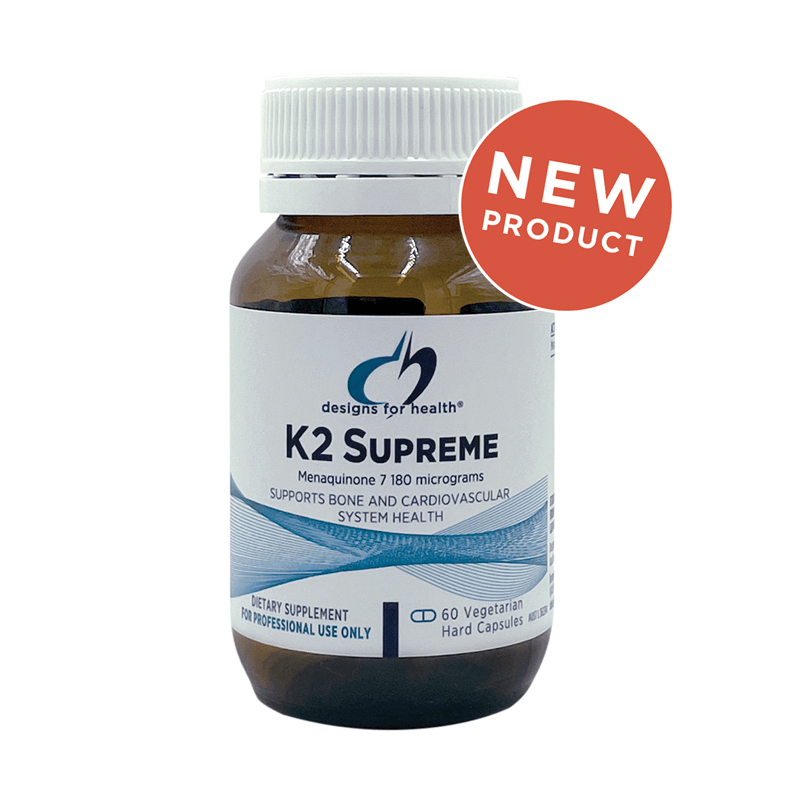 Designs For Health K2 Supreme (Vitamin K) 60 Capsules