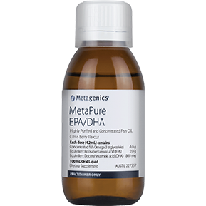 Metagenics MetaPure EPA/DHA Citrus Berry flavour 100 mL liquid