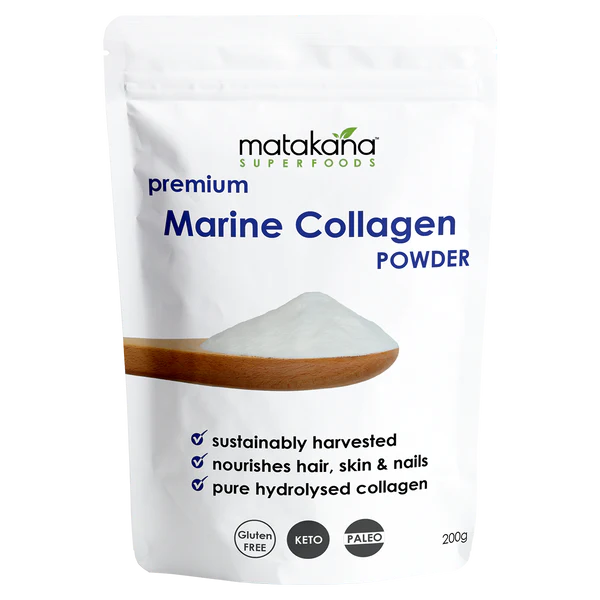 Matakana Superfoods Marine Collagen Powder 200g pouch