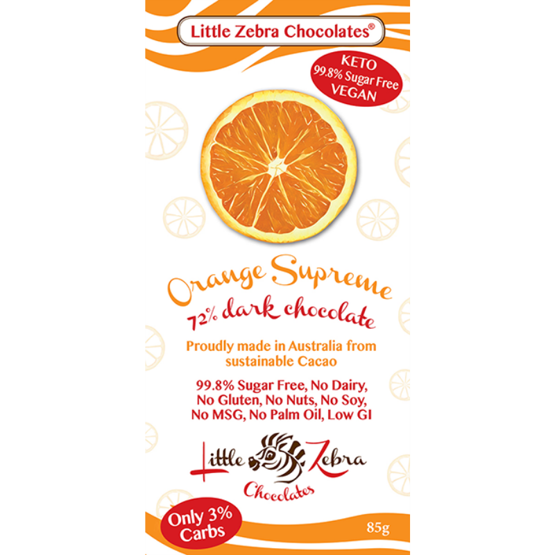 Little Zebra Chocolates - Chocolate Bar 85g