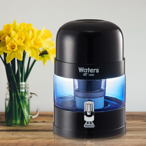 BIO 1000 10 LT Bench Top Water Filter Full Set. Colour Black *OUT OF STOCK - PRE ORDERS ONLY*