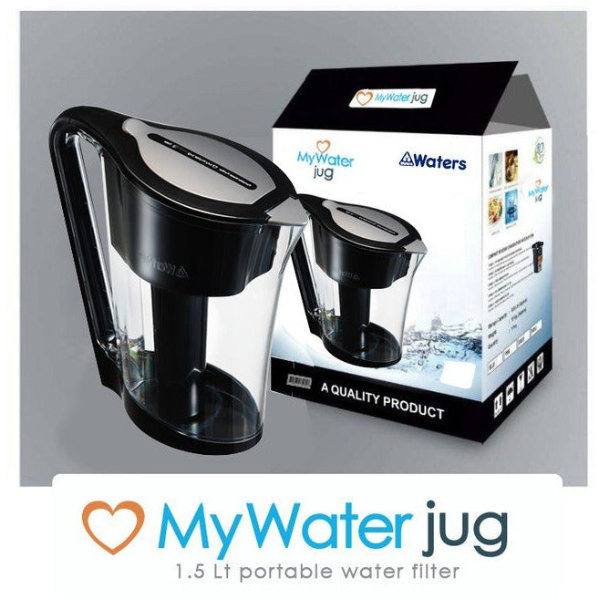 MyWater Jug 1.5 LT Black