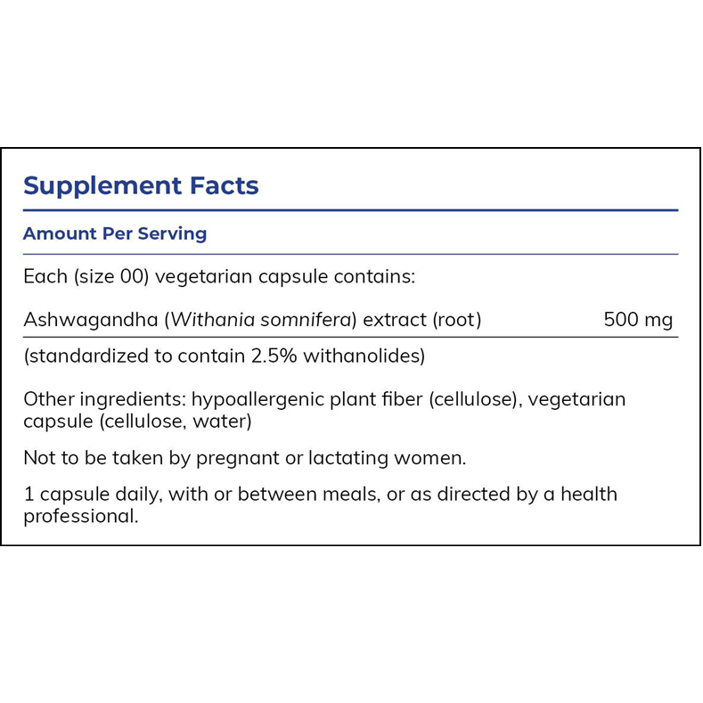 Pure Encapsulations Ashwagandha 60 Capsules