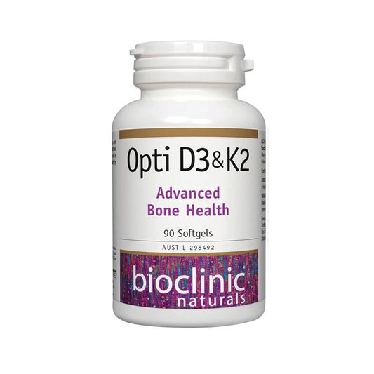 Bioclinic Naturals Opti D3 & K2 90 Softgels