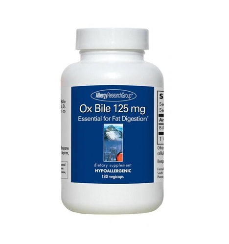 Allergy Research Ox Bile 180 caps