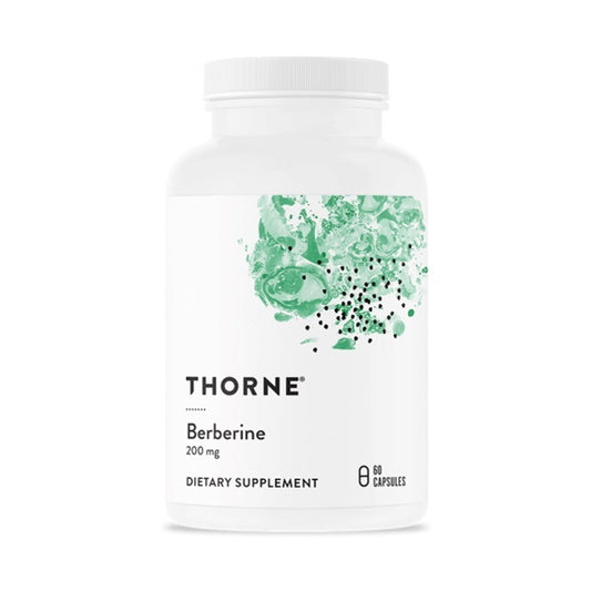 Thorne Berberine 200mg (Formally Berbercap) 60 Capsules