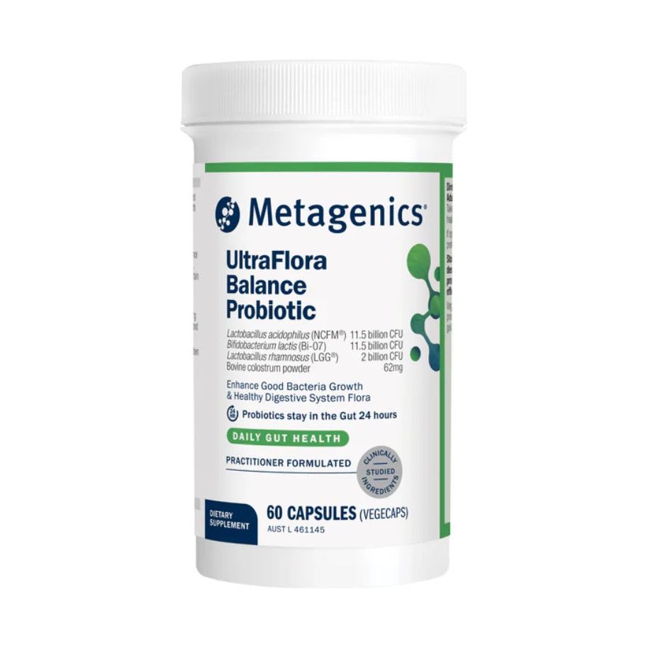 Metagenics Ultra Flora Balance Probiotic 60 Capsules (Formally Ultra Flora Restore)