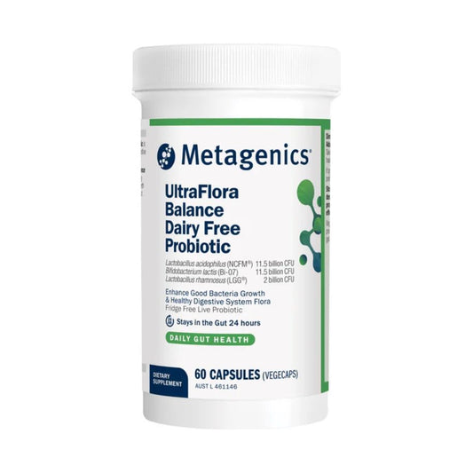 Metagenics Ultra Flora Balance Dairy Free Probiotic 60 Capsules (Formally Ultra Flora Restore)