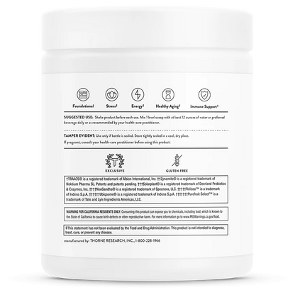 Thorne Daily Greens Plus 189 grams (30 serves)