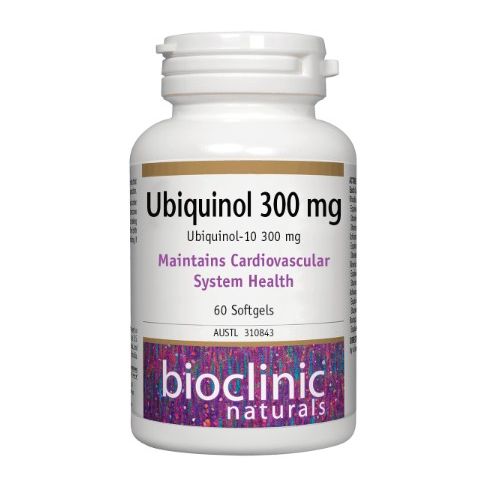 Bioclinic Naturals Ubiquinol 300mg 60 softgels