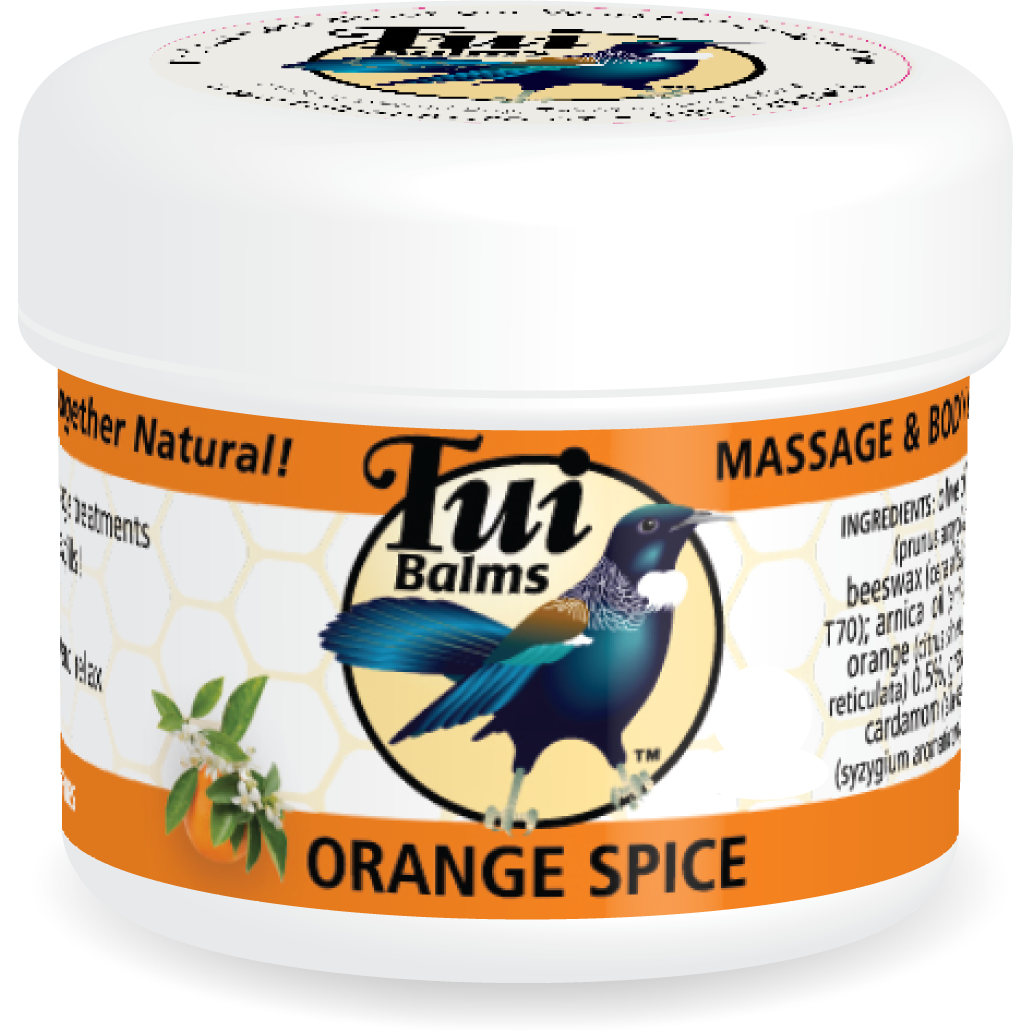 Tui Balms Orange Spice Massage & Body Balm Pot 50g