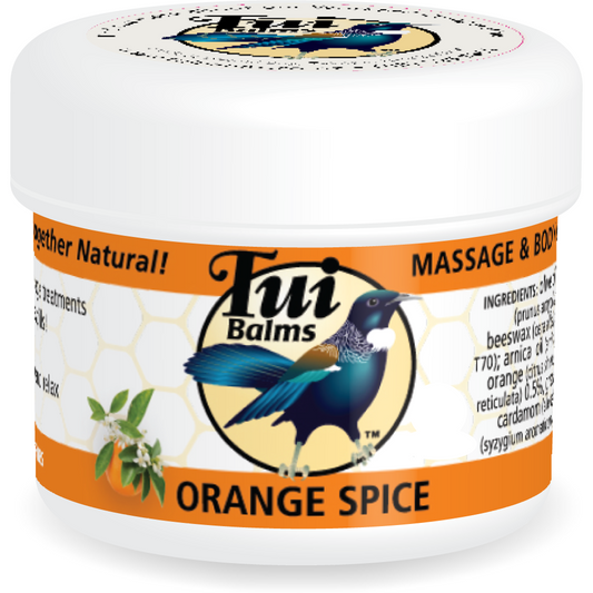 Tui Balms Orange Spice Massage & Body Balm Pot 600g