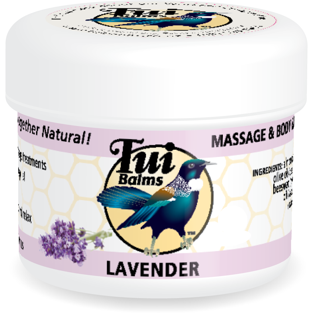Tui Balms Lavender Massage & Body Balm Pot 100g