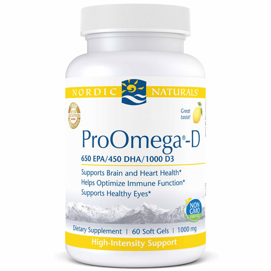 Nordic Naturals ProOMEGA D 60 Softgels