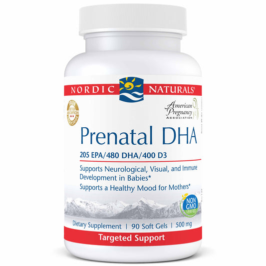 Nordic Naturals Prenatal DHA 90 Softgels