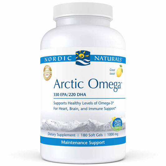 Nordic Naturals Arctic Omega Lemon 180 Softgels