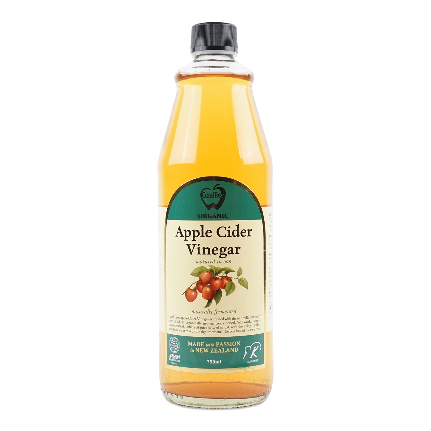 Coral Tree Apple Cider Vinegar 750mL