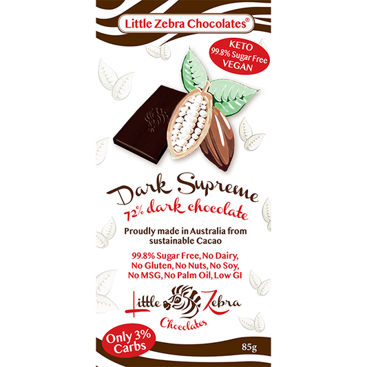 Little Zebra Chocolates - Chocolate Bar 85g