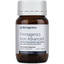 Metagenics Hemagenics Iron Advanced 30 Capsules