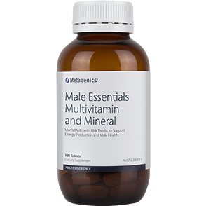 Metagenics Male Essentials Multivitamin and Mineral 120 tablets