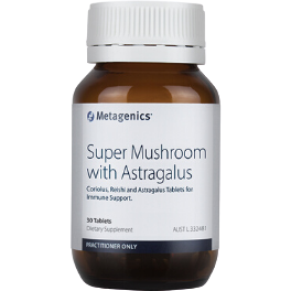 Metagenics Super Mushroom with Astragalus 30 tablets