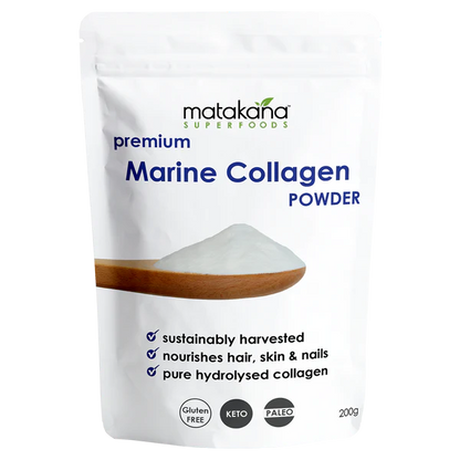 Matakana Superfoods Marine Collagen Powder 200g pouch