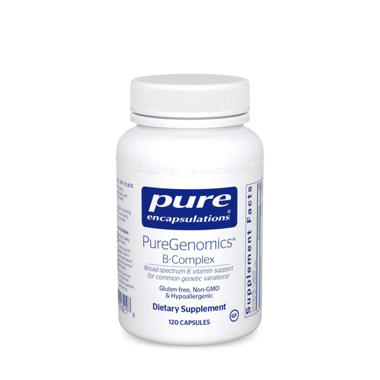 Pure Encapsulations Puregenomics B-Complex 120 Caps ** Discontinued**