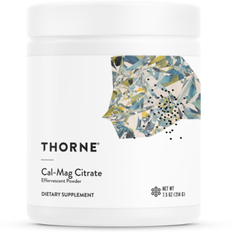 Thorne Cal-Mag Citrate Effervescent Powder 214g *DISCONTINUED*