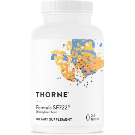 Thorne Undecyclenic Acid (Formally Formula SF722) 250 Capsules