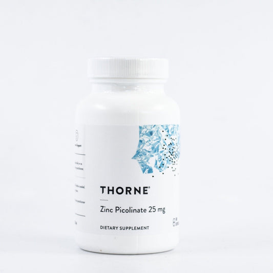 Thorne Zinc Picolinate 25 mg 60 Caps