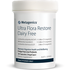 Metagenics Ultra Flora Restore Dairy Free 30 Capsules