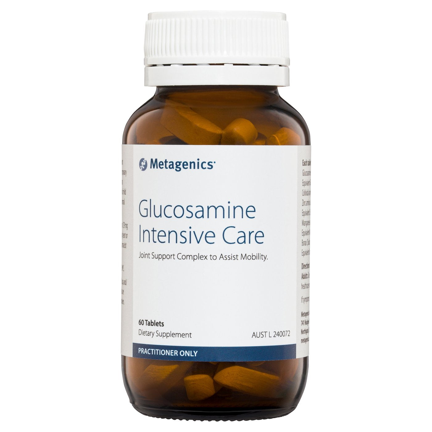 Metagenics Glucosamine Intensive Care 60 Tabs