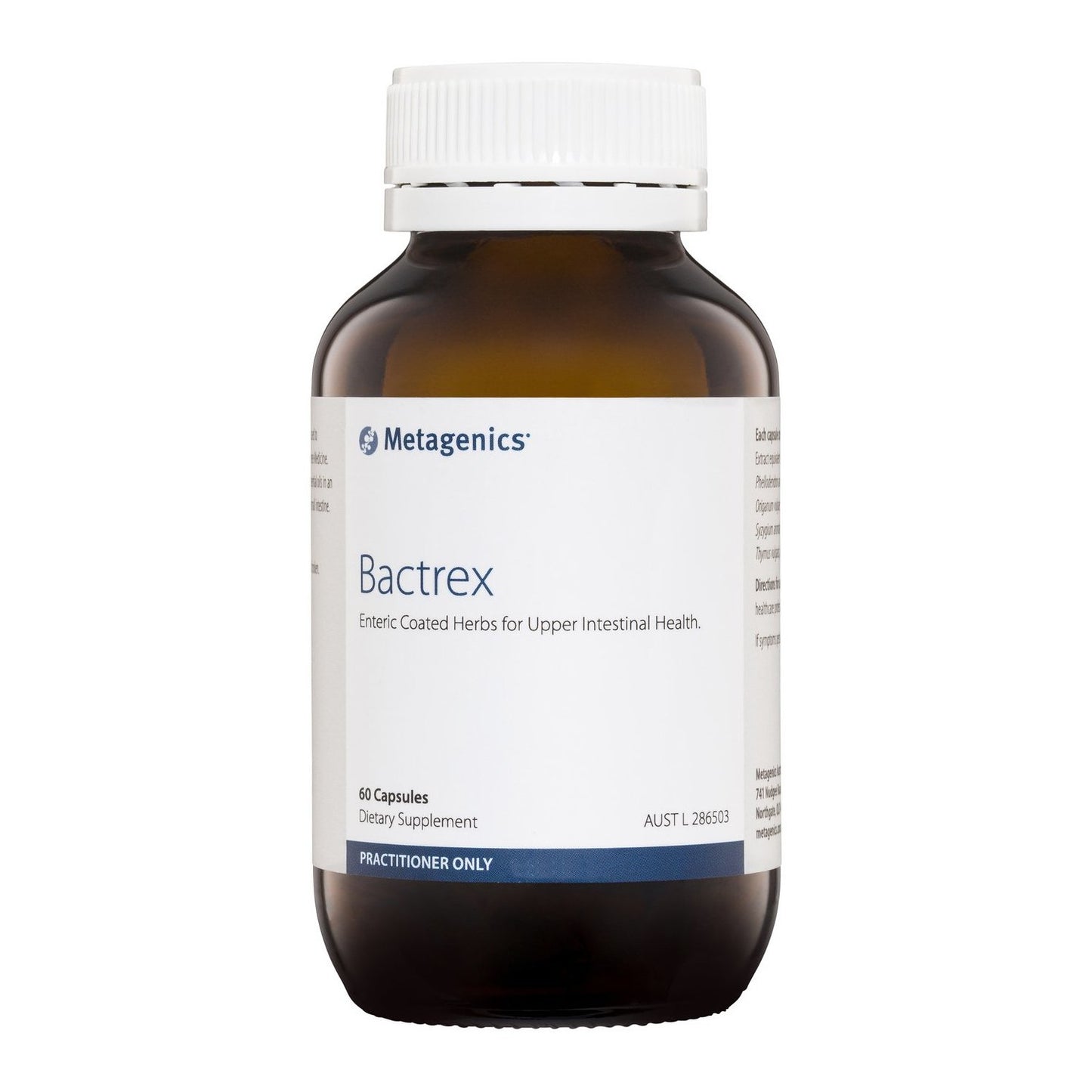 Metagenics Bactrex 60 Caps