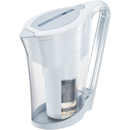 Ace Bio Mineral Water Filter Pot 1.0 LT Full Set. Colour White *OUT OF STOCK - PRE-ORDERS*